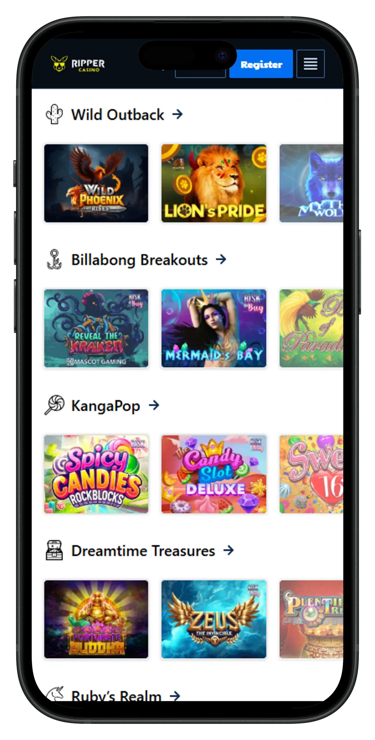Ripper Casino iOS App
